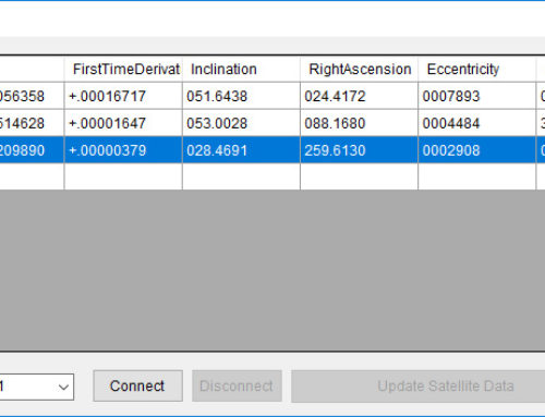 How to use satellite data updater